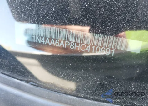 2017 Nissan Maxima 3.5 Sv из США, поврежденный, VIN 1N4AA6AP8HC410691